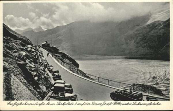 Grossglockner Strasse Parkplatz Franz Fosef Höhe