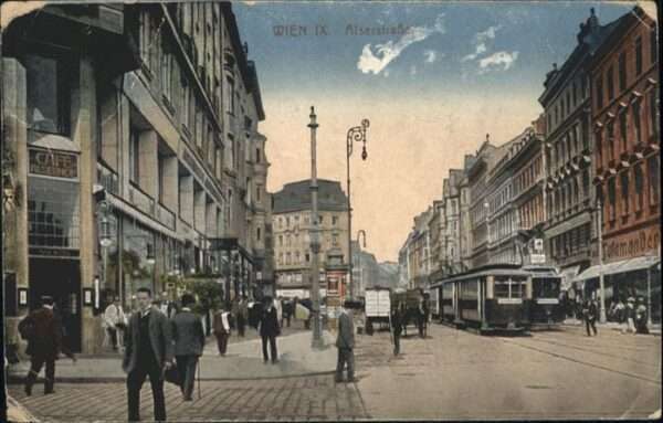 Wien Alserstrasse Strassenbahn