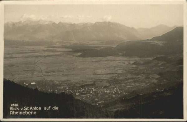 St Anton Arlberg Rheinebene