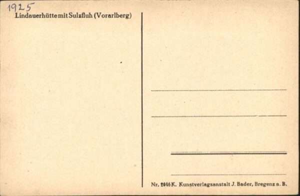 Sulzfluh Lindauerhütte – Bild 2