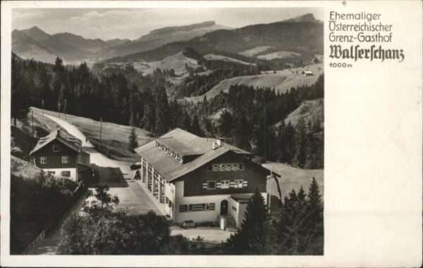 Riezlern Kleinwalsertal Vorarlberg Gasthof Walserschanz