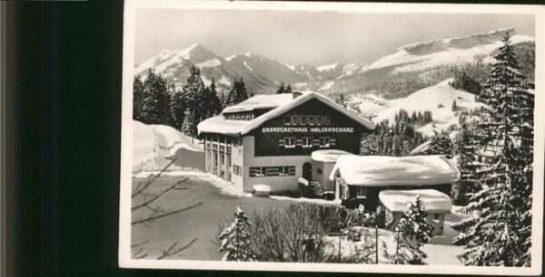 Riezlern Kleinwalsertal Vorarlberg Grenz Gasthaus Walserschanz