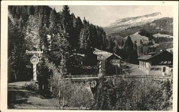 Riezlern Kleinwalsertal Vorarlberg Renzwirtshaus Walserschanz