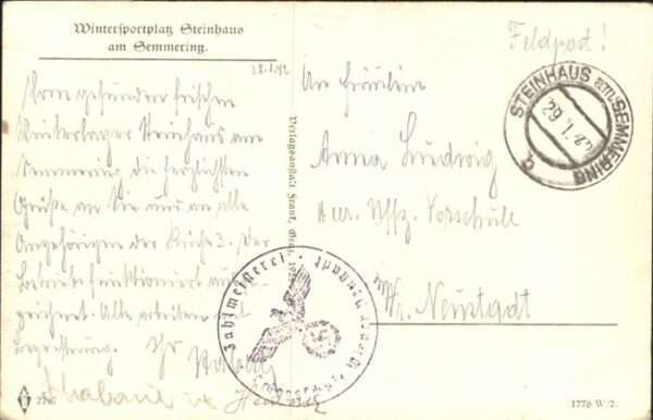 Semmering Niederoesterreich Steinhaus – Bild 2
