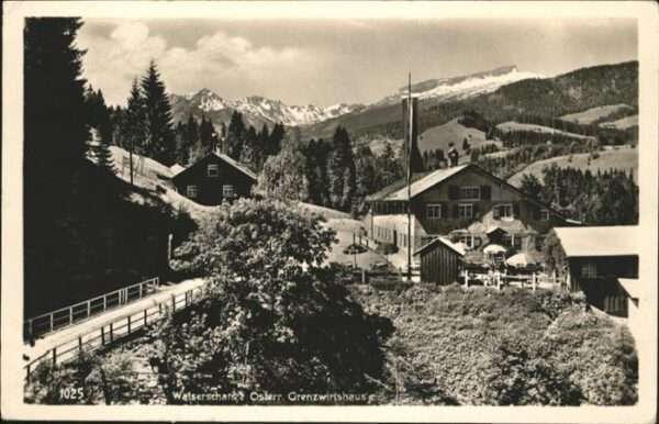 Walserschanz Kleinwalsertal Grenzwirtshaus
