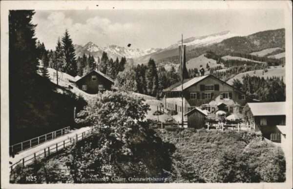 Walserschanz Kleinwalsertal Grenzwirtshaus