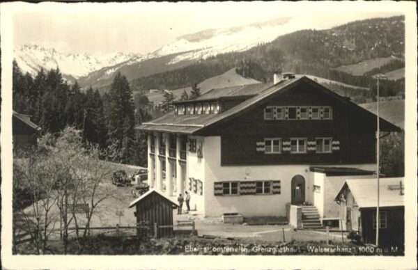 Walserschanz Kleinwalsertal Grenzgasthaus