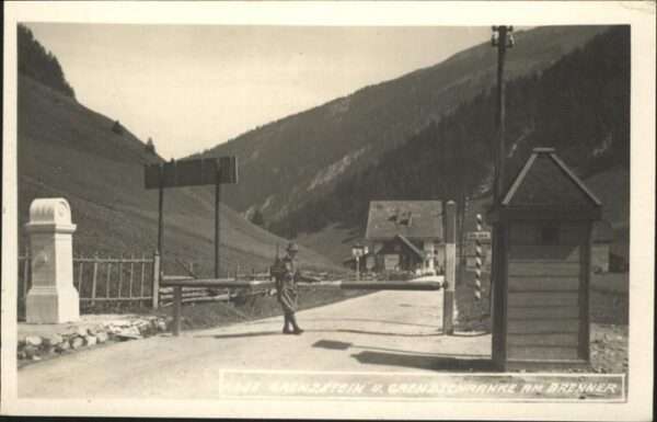 Brenner Grenzstein
