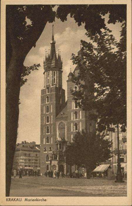 Krakau Krakow Marien Kirche