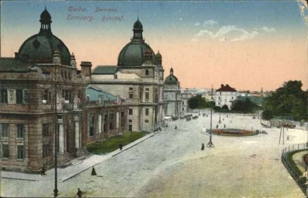 Lemberg Lwow Lviv Bahnhof