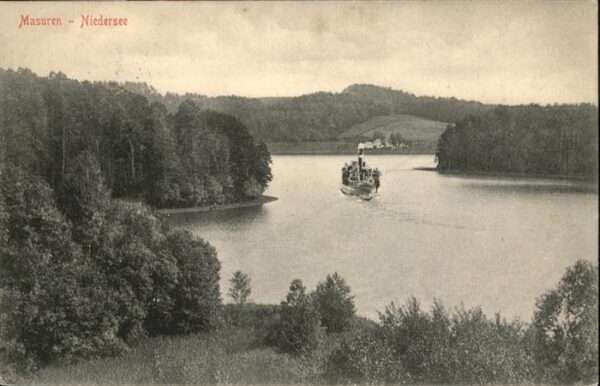 Masuren Niedersee Schiff