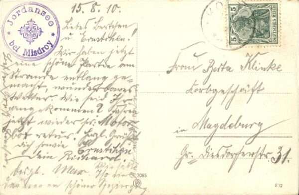 Misdroy Ostseebad Westpommern Jordan See – Bild 2