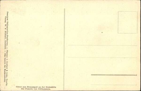 Danzig Westpreussen Reinholdskapelle Marien Kirche – Bild 2