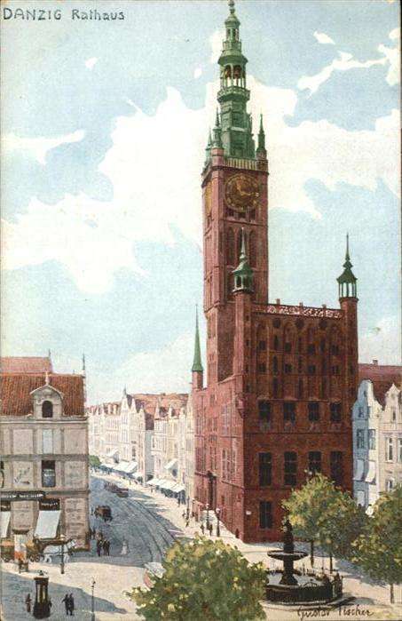 Danzig Westpreussen Rathaus