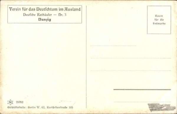 Danzig Westpreussen Rathaus – Bild 2