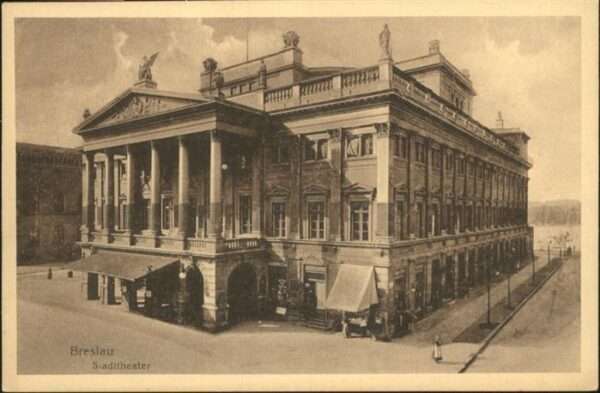 Breslau Niederschlesien Stadttheater