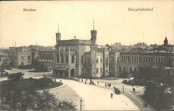 Breslau Niederschlesien Hauptbahnhof