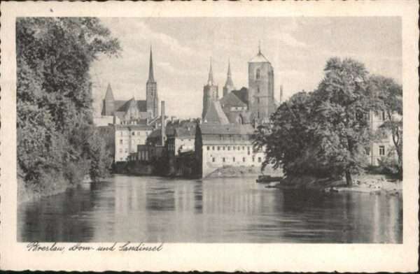 Breslau Niederschlesien Sandinsel