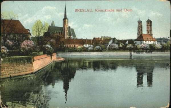 Breslau Niederschlesien Kreuz Kirche  Dom