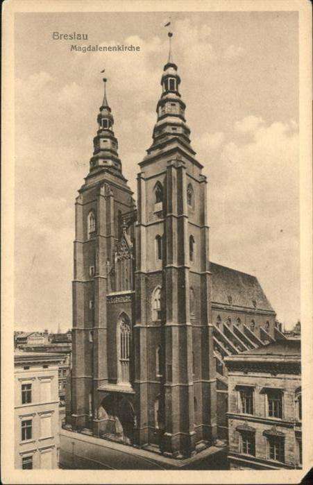 Breslau Niederschlesien Magdalenen Kirche
