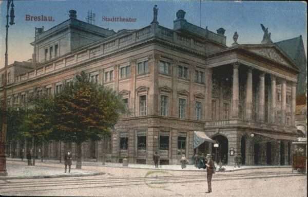 Breslau Niederschlesien Stadttheater
