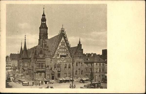 Breslau Niederschlesien Rathaus
