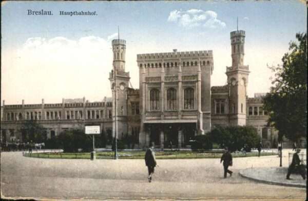 Breslau Niederschlesien Hauptbahnhof