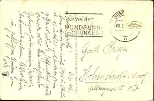 Breslau Niederschlesien Liebichshöhe – Bild 2