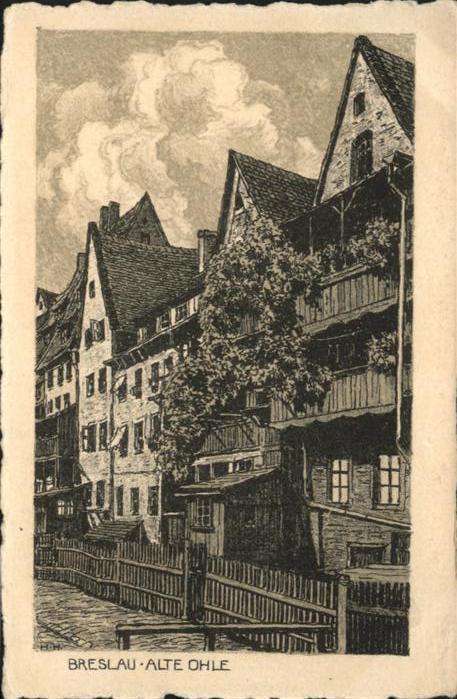 Breslau Niederschlesien Alte Ohle