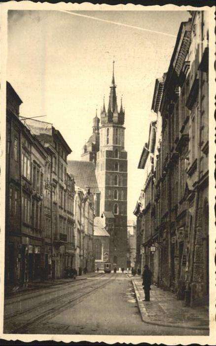 Krakau Krakow [Handschriftlich]