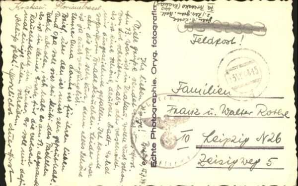 Krakau Krakow [Handschriftlich] – Bild 2