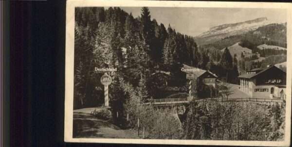 Kleinwalsertal Deutschland Oesterreich