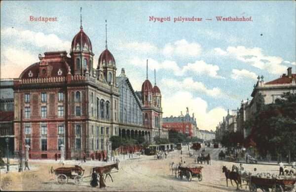Budapest Westbahnhof Kutsche