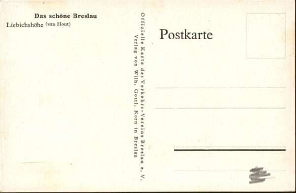 Breslau Niederschlesien Liebichhöhe Springbrunnen – Bild 2