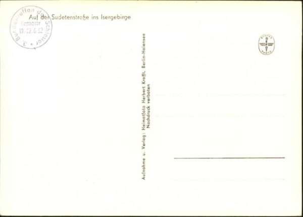 Sudetenstrasse Isergebirge – Bild 2