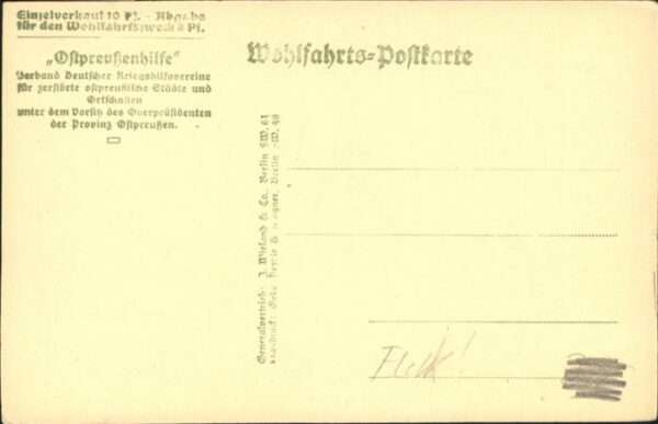 Lyck Ostpreussen Bauerngehöft Schwein – Bild 2