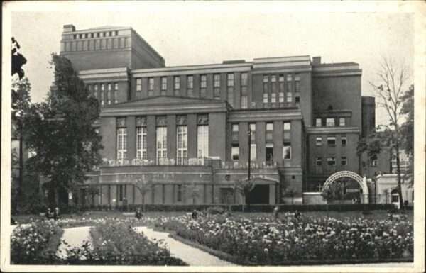 Teplitz-Schoenau Teplice Stadttheater