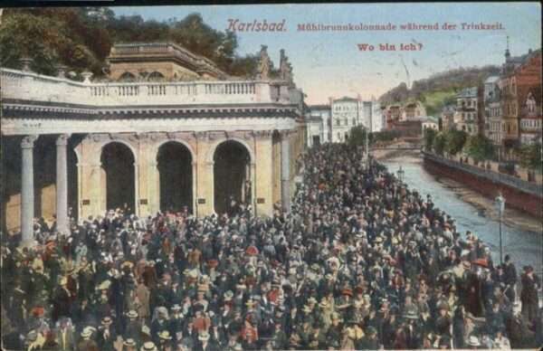 Karlsbad Eger Mühlbrunnkolonade