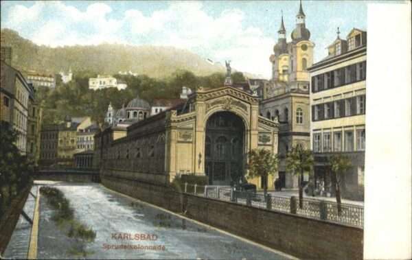 Karlsbad Eger Sprudelkolonade