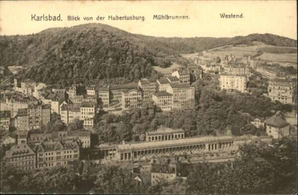 Karlsbad Eger Mühlbrunnen