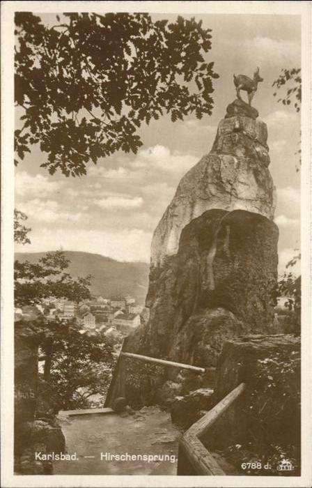 Karlsbad Eger Hirschensprung