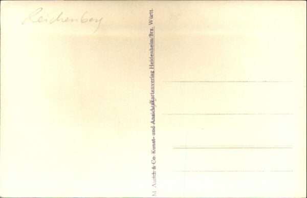 Reichenberg Liberec Boehmen [Handschriftlich] Strassenbahn – Bild 2