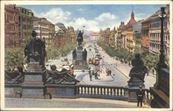 Prag Prahy Prague Wenzelsplatz