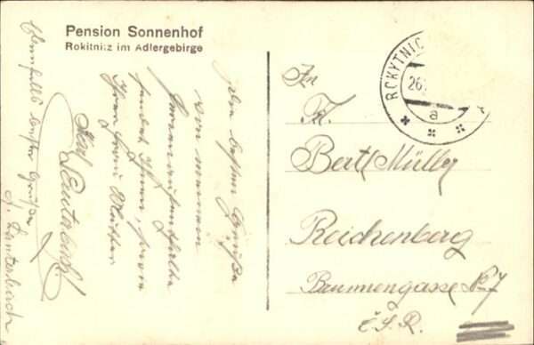 Rokitnitz Tschechien Pension Sonnenhof – Bild 2