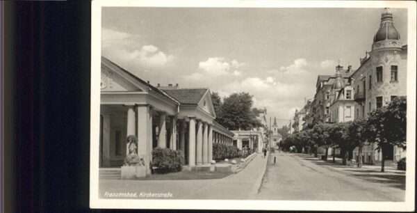 Franzensbad Tschechien Kirchenstrasse