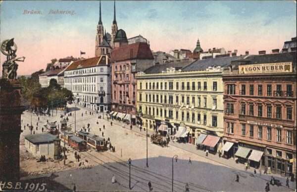 Bruenn Brno Bahnring Strassenbahn Egon Huber