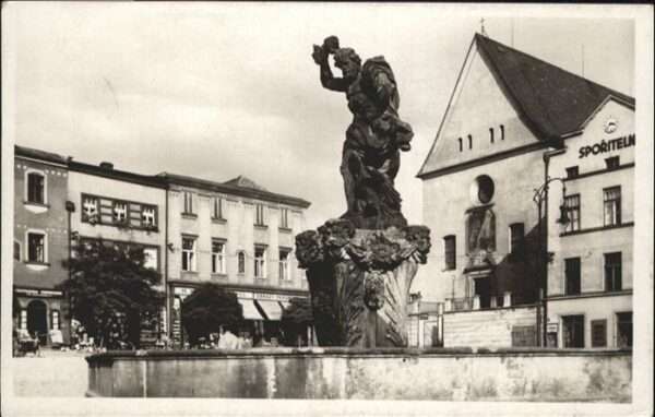 Olmuetz Olomouc Brunnen