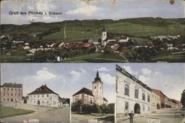 Pilnikov Pilnikau Rathaus Kirche