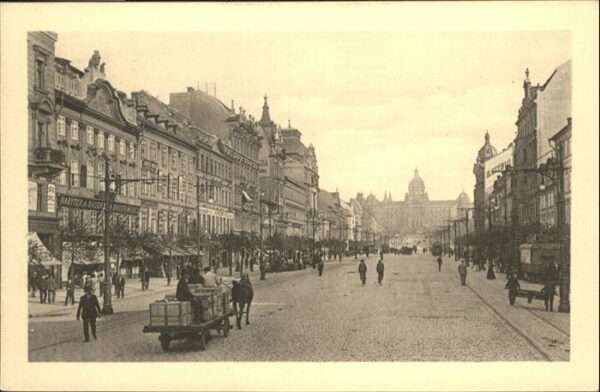 Prag Prahy Prague Wenzelplatz