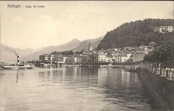 Bellagio Lago di Como Dampfer Comersee